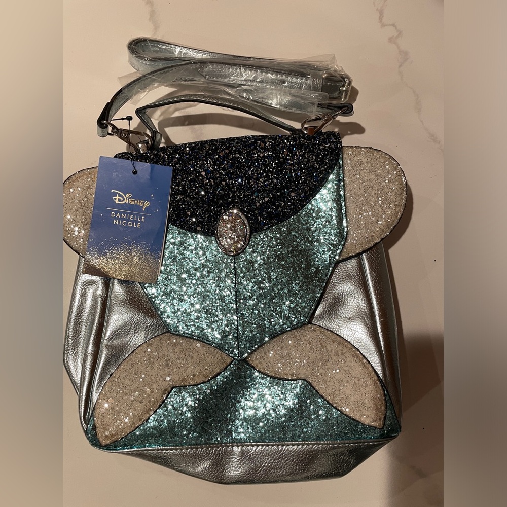 NEW Disney Glitter Cinderella Dress Satchel by Danielle Nicole